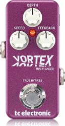 Pedal de chorus / flanger / phaser / modulación / trémolo Tc electronic Vortex Mini flanger