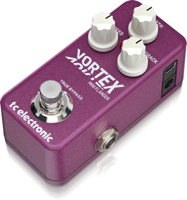 Tc Electronic Vortex Mini Flanger - Pedal de chorus / flanger / phaser / modulación / trémolo - Variation 4