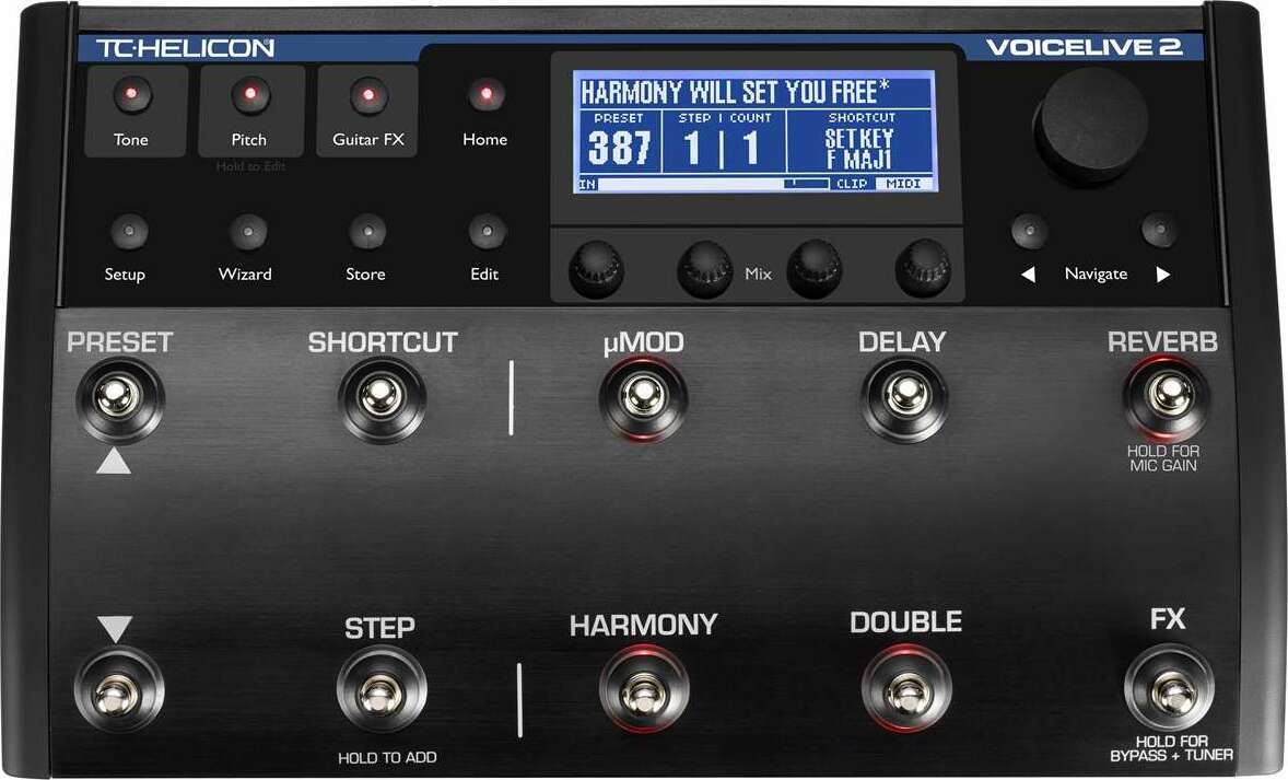 Tc-helicon Voice Live 2 Vocal Harmony And Effects - Procesador de efectos - Main picture