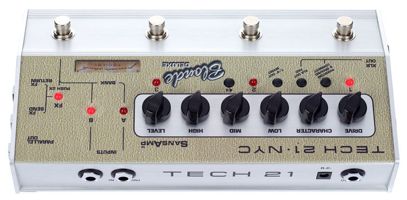 Tech 21 Character Blonde Deluxe - Preamplificador para guitarra eléctrica - Variation 2