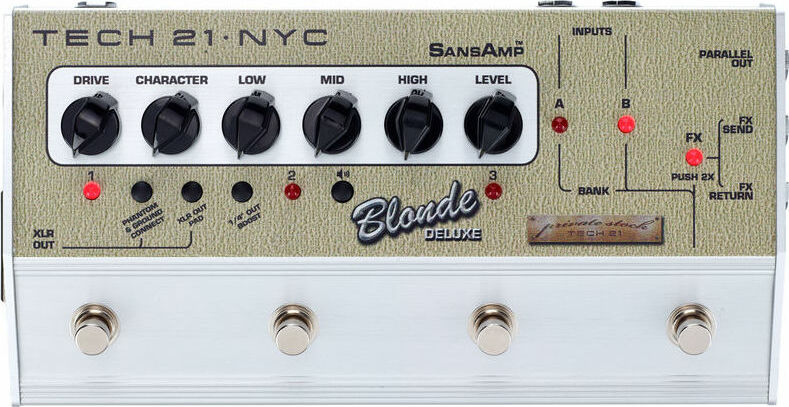 Tech 21 Character Blonde Deluxe - Preamplificador para guitarra eléctrica - Main picture