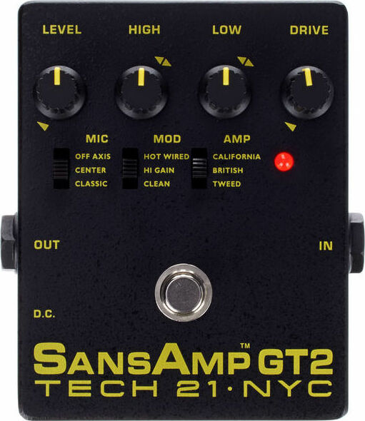 Tech 21 Sansamp Gt2 - Preamplificador para guitarra eléctrica - Main picture