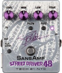 Preamplificador para bajo Tech 21 Street Driver 48 Frank Bello Signature