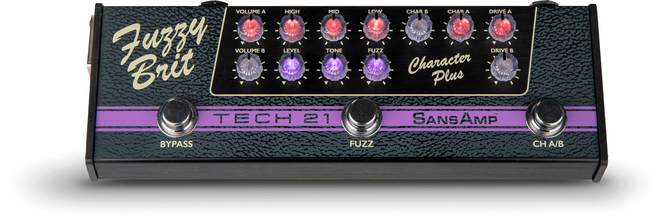 Tech 21 Fuzzy Brit Character Series - Simulacion de modelado de amplificador de guitarra - Variation 1
