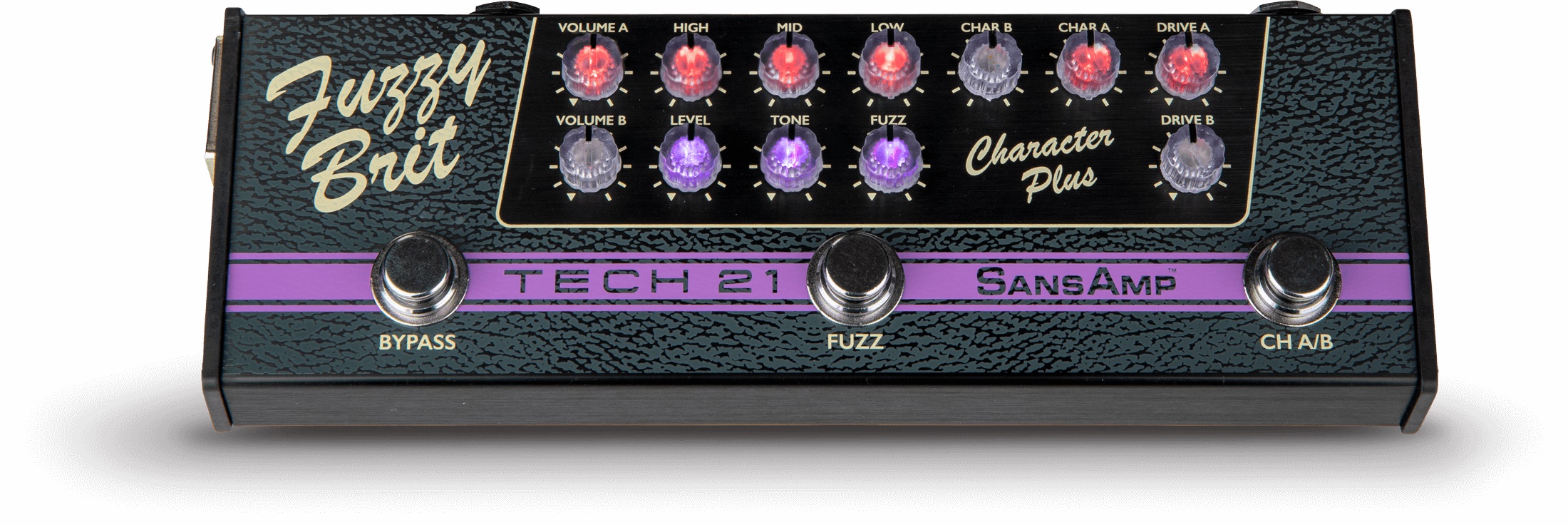 Tech 21 Fuzzy Brit Character Series - Simulacion de modelado de amplificador de guitarra - Variation 1
