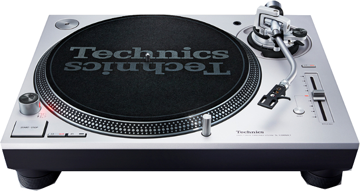 Technics Sl-1200 Mk7 Eg Silver - Plato de vinilo - Main picture