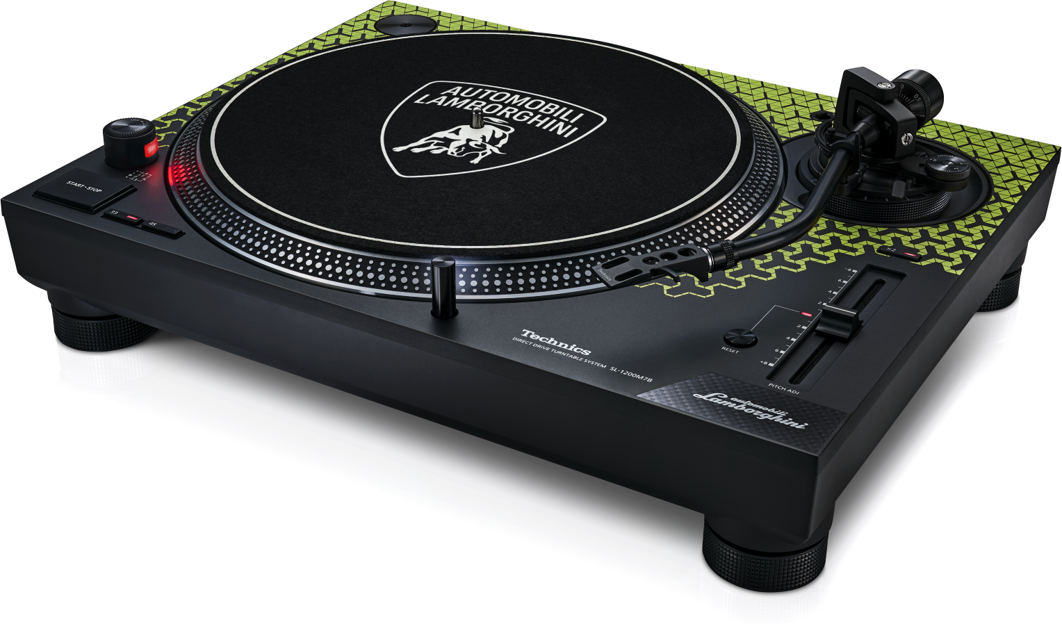 Technics Sl-1200m7b Green Lamborghini - Plato de vinilo - Main picture