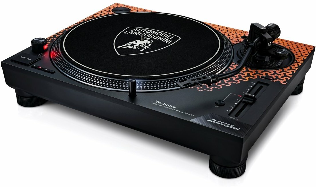 Technics Sl-1200m7b Orange Lamborghini - Plato de vinilo - Main picture