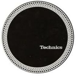 Patinador Technics LP-Slipmat Strobe 3