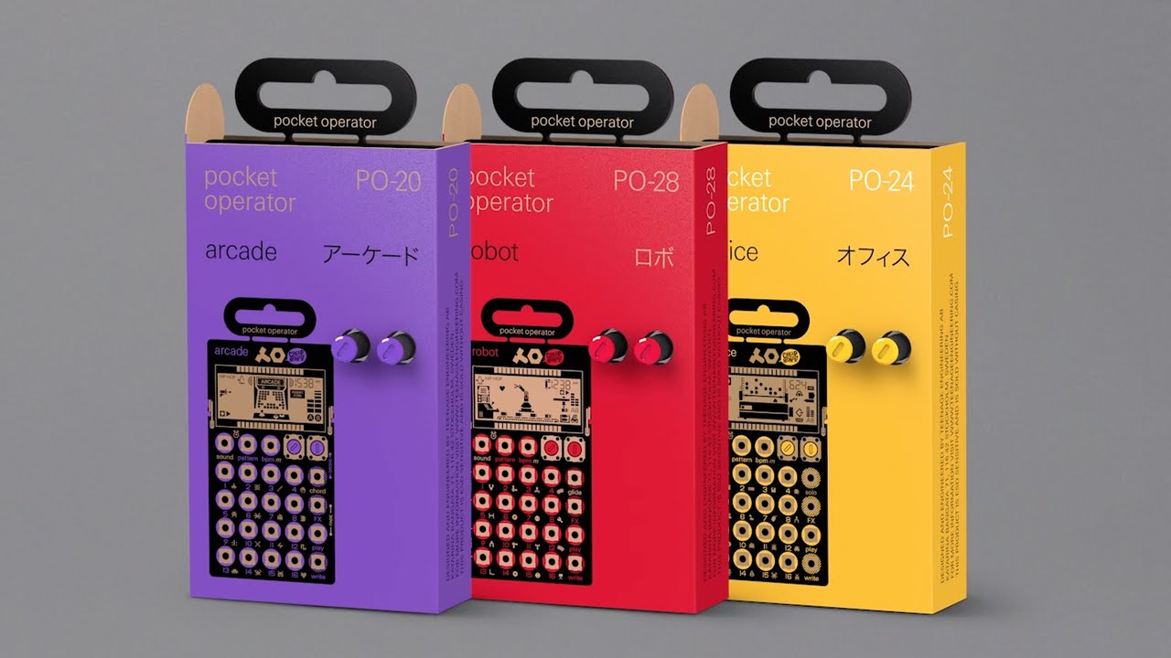 Teenage Engineering Po-20 Serie Pocket Operator Bundle - - Pack Home Estudio - Variation 2
