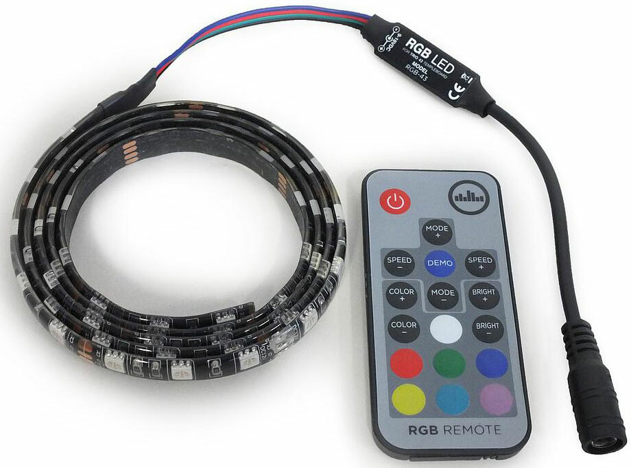 Temple Audio Design Rgb Led Light Strip With Remote For Solo 18 - Mas accesorios para efectos - Main picture