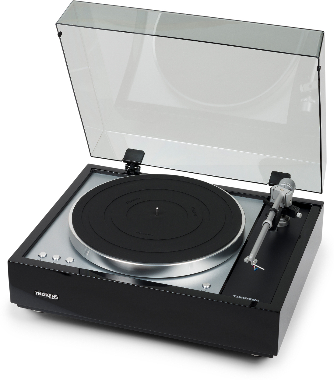 Thorens Td 1601 Noir Inclus Tas 1600 - Platos Hifi - Main picture