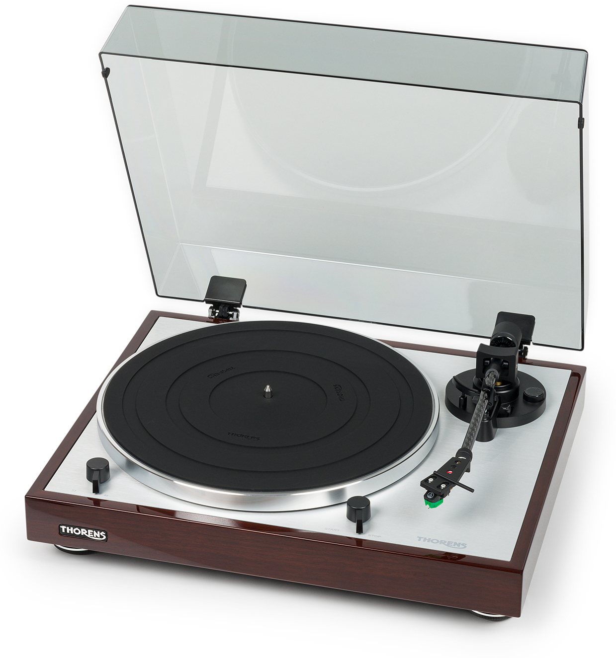 Thorens Td 402 Dd Noyer - Platos Hifi - Main picture