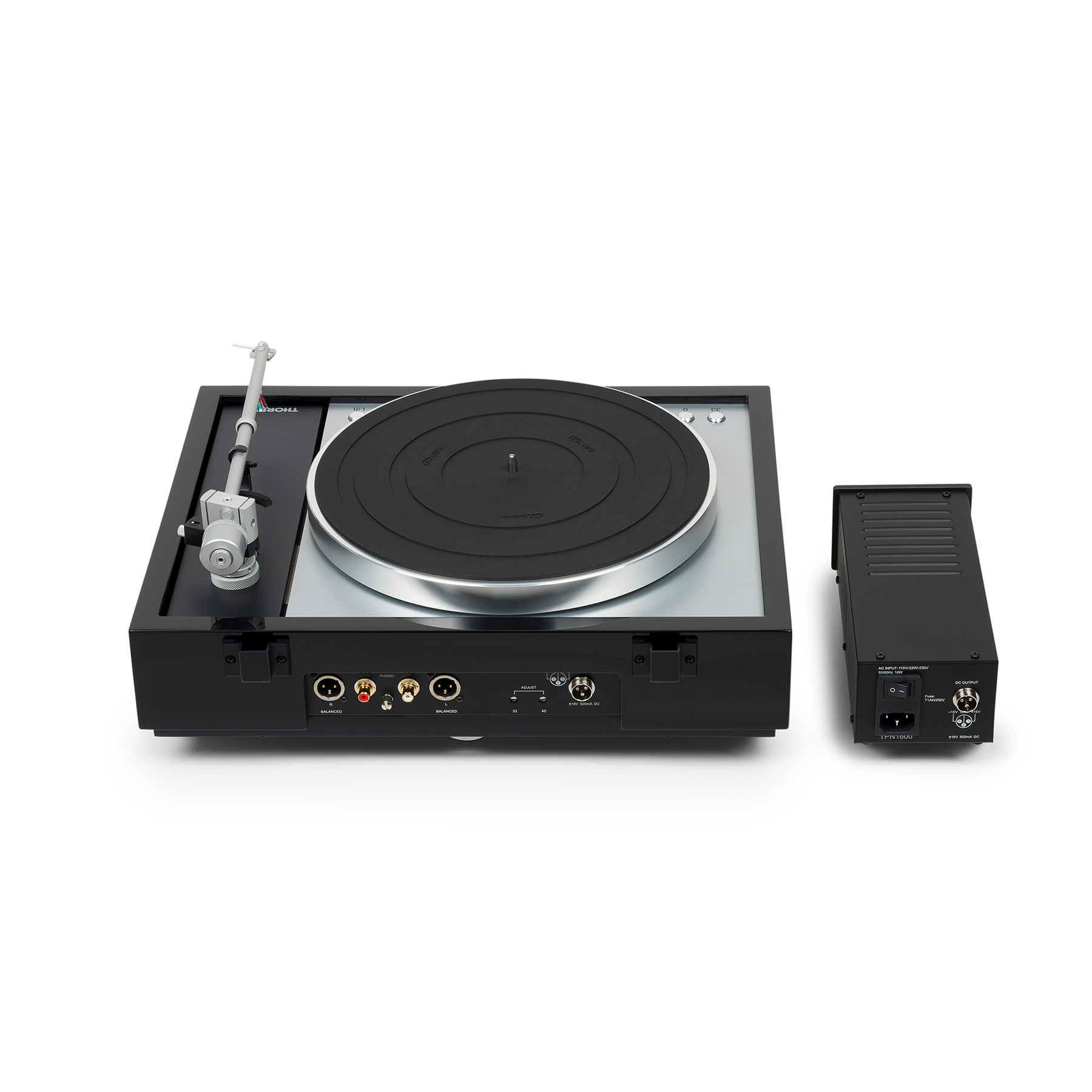 Thorens Td 1601 Noir Inclus Tas 1600 - Platos Hifi - Variation 1