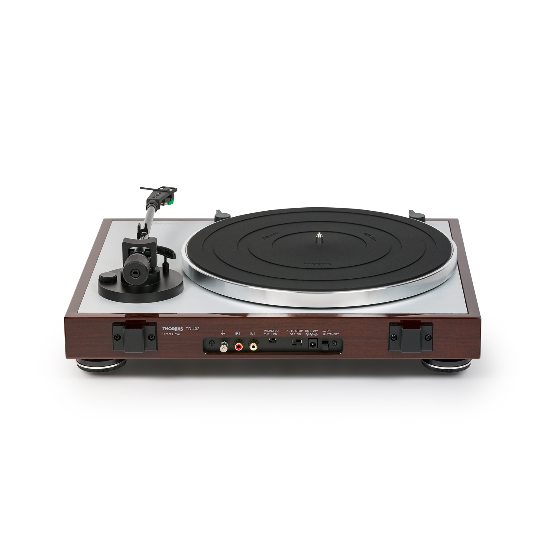 Thorens Td 402 Dd Noyer - Platos Hifi - Variation 3