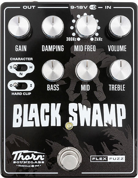 Thorn Soundlabs Black Swamp Flexible Fuzz - Pedal overdrive / distorsión / fuzz - Main picture