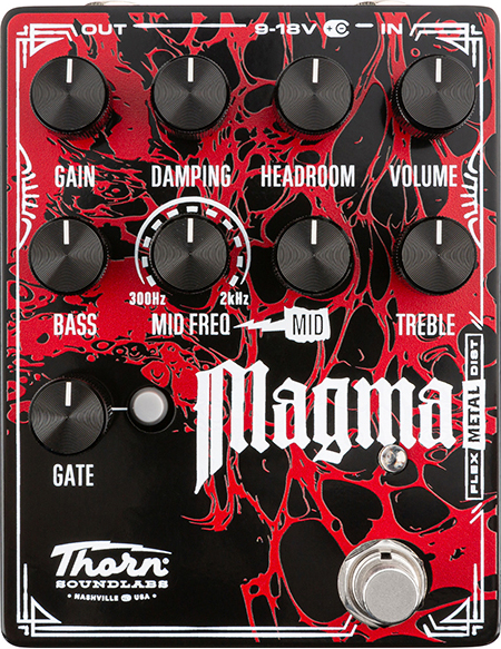 Thorn Soundlabs Magma Flexible Metal Distortion - Pedal overdrive / distorsión / fuzz - Main picture