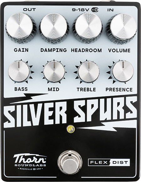 Thorn Soundlabs Silver Spurs Flexible Distortion - Pedal overdrive / distorsión / fuzz - Main picture