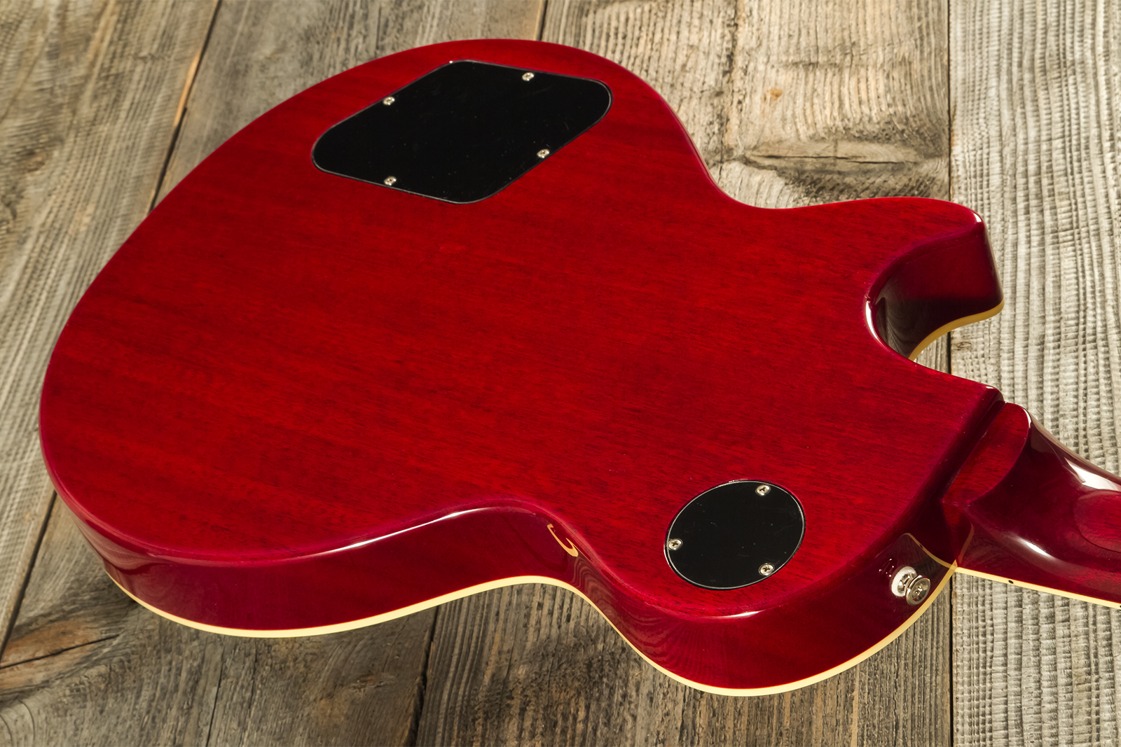 Tokai Love Rock Ls101 Jap 2h Ht Rw #2348440 - Candy Apple Red - Guitarra eléctrica de corte único. - Variation 5