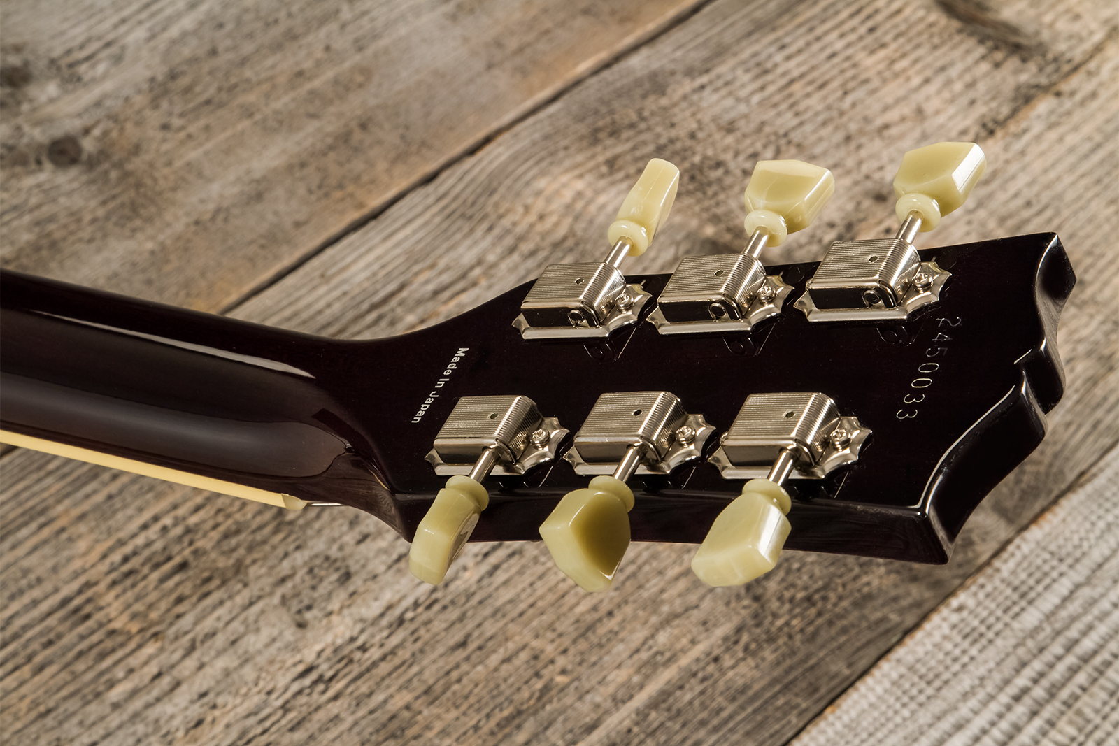 Tokai Love Rock Ls101q Jap 2h Ht Rw #2450033 - See Through Black - Guitarra eléctrica de corte único. - Variation 9