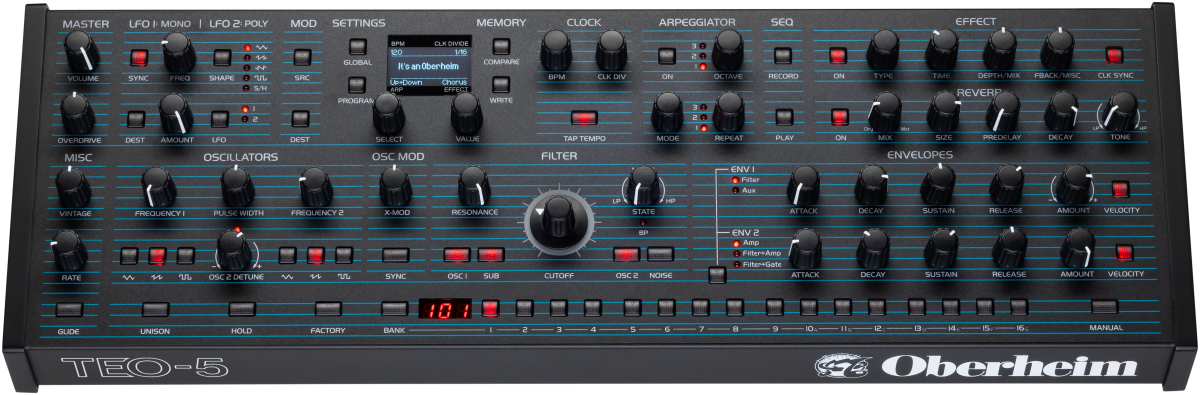 Tom Oberheim Teo-5 - Sintetizador - Variation 5