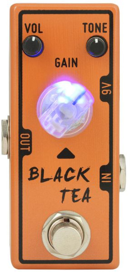 Tone City Audio Black Tea Distortion T-m Mini - Pedal overdrive / distorsión / fuzz - Main picture