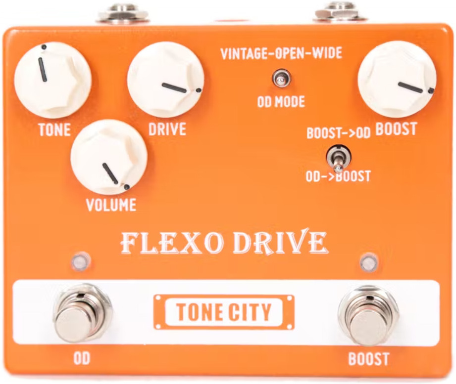 Tone City Audio Flexo Drive Overdrive Boost - Pedal overdrive / distorsión / fuzz - Main picture