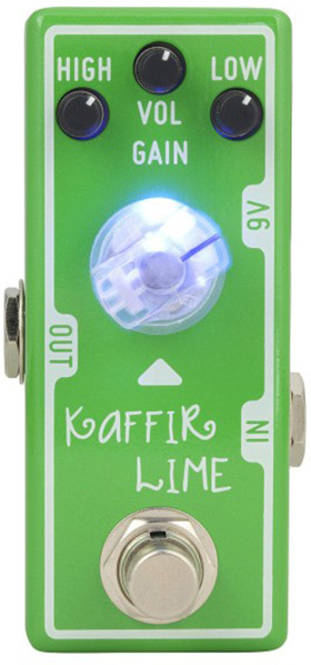 Tone City Audio Kaffir Lime Overdrive T-m Mini - Pedal overdrive / distorsión / fuzz - Main picture