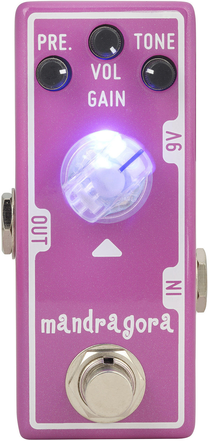 Tone City Audio Mandragora Overdrive T-m Mini - Pedal overdrive / distorsión / fuzz - Main picture