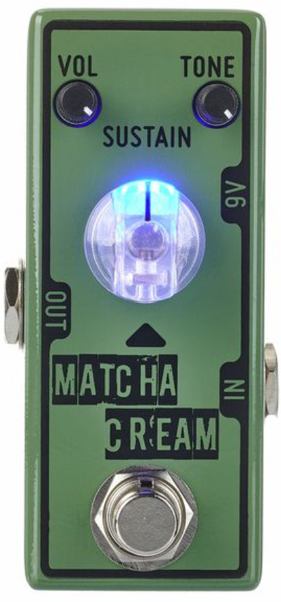 Tone City Audio Matcha Cream Fuzz T-m Mini - Pedal overdrive / distorsión / fuzz - Main picture
