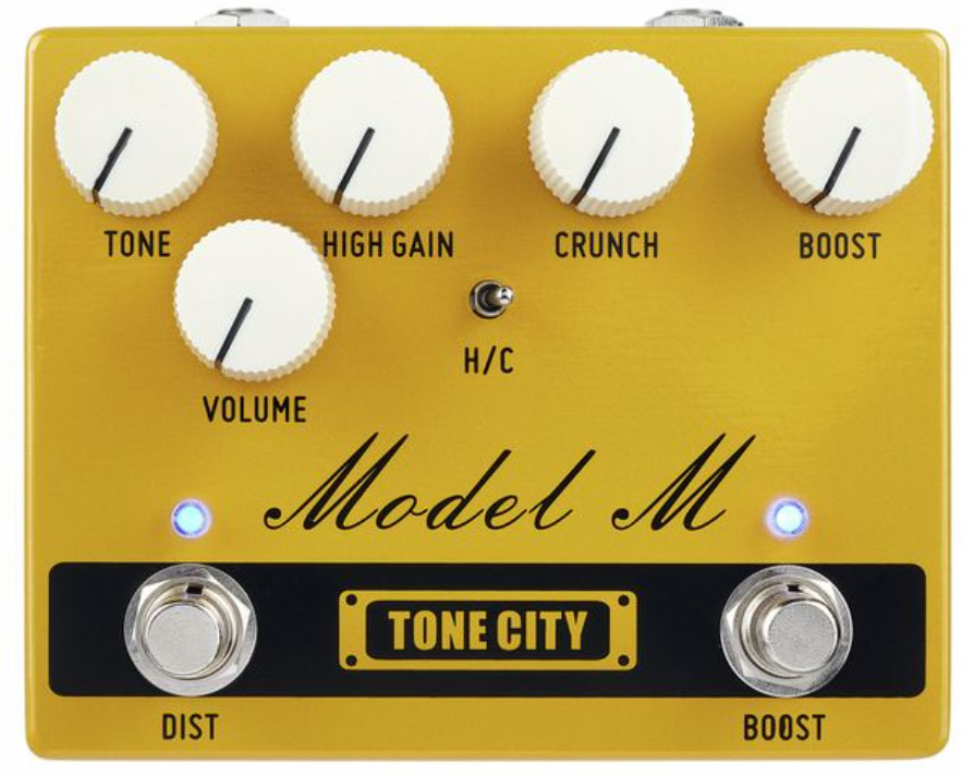 Tone City Audio Model M Distortion V2 - Pedal overdrive / distorsión / fuzz - Main picture