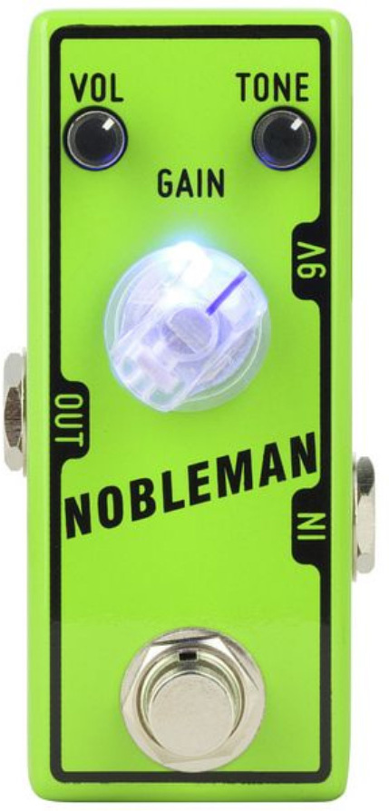 Tone City Audio Nobleman Overdrive T-m Mini - Pedal overdrive / distorsión / fuzz - Main picture