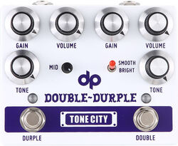 Pedal overdrive / distorsión / fuzz Tone city audio Custom Double Durple Overdrive / Boost