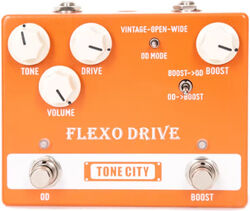 Pedal overdrive / distorsión / fuzz Tone city audio Flexo Drive Overdrive/Boost