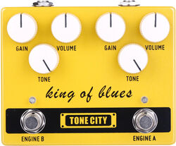 Pedal overdrive / distorsión / fuzz Tone city audio King Of Blues Overdrive V2
