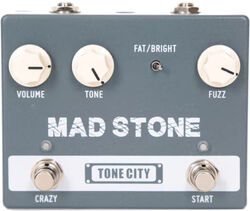 Pedal overdrive / distorsión / fuzz Tone city audio Mad Stone Fuzz