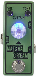Pedal overdrive / distorsión / fuzz Tone city audio T-M Mini Matcha Cream Fuzz