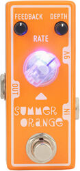 Pedal de chorus / flanger / phaser / modulación / trémolo Tone city audio T-M Mini Summer Orange Phaser