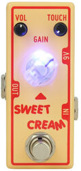 Pedal overdrive / distorsión / fuzz Tone city audio T-M Mini Sweat Cream Overdrive