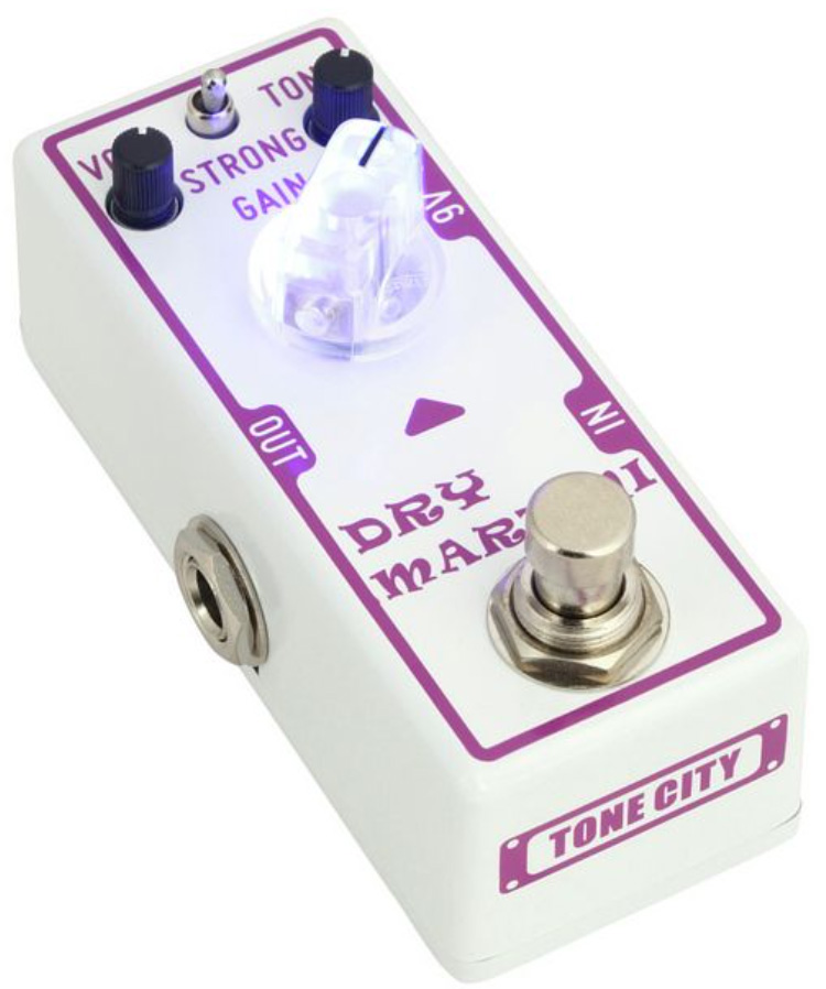 Tone City Audio Dry Martini Overdrive T-m Mini - Pedal overdrive / distorsión / fuzz - Variation 1