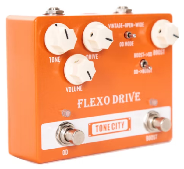 Tone City Audio Flexo Drive Overdrive Boost - Pedal overdrive / distorsión / fuzz - Variation 1