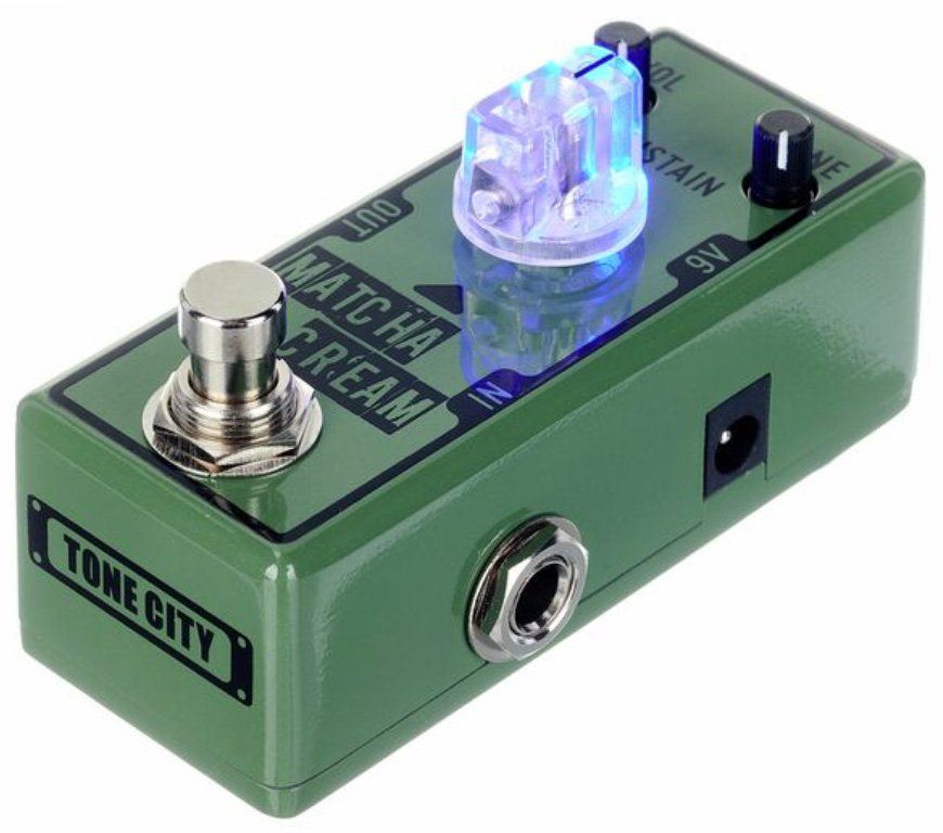 Tone City Audio Matcha Cream Fuzz T-m Mini - Pedal overdrive / distorsión / fuzz - Variation 1