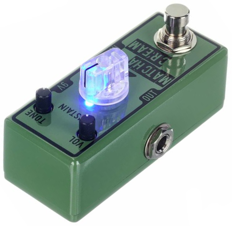 Tone City Audio Matcha Cream Fuzz T-m Mini - Pedal overdrive / distorsión / fuzz - Variation 2
