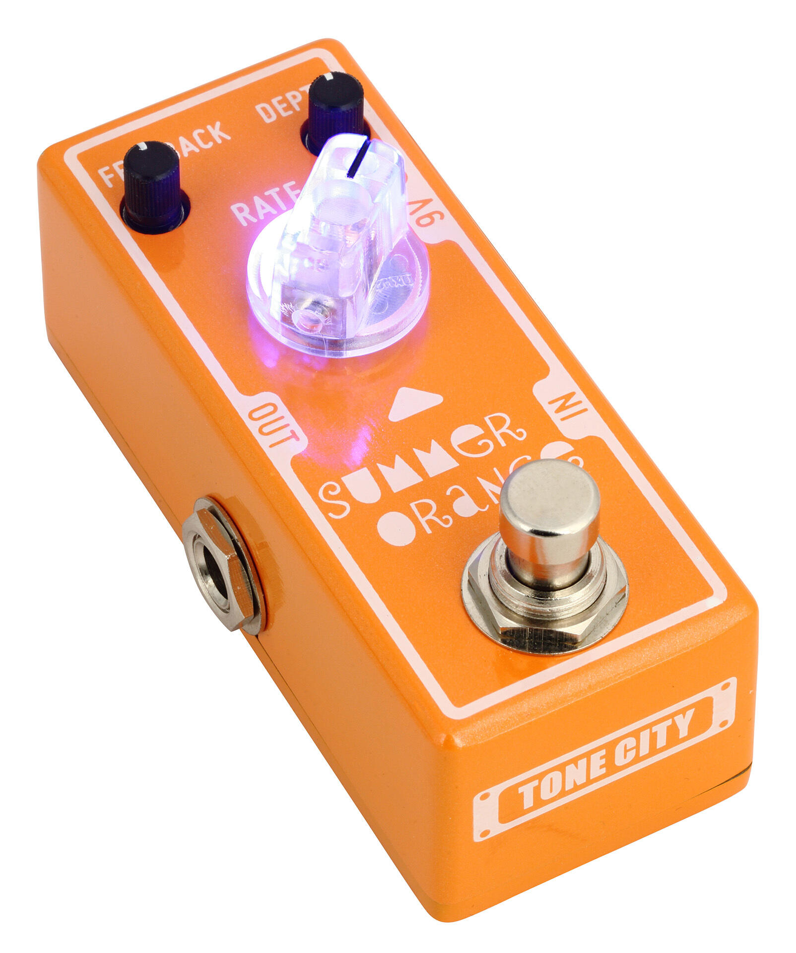 Tone City Audio Summer Orange Phaser T-m Mini - Pedal de chorus / flanger / phaser / modulación / trémolo - Variation 1