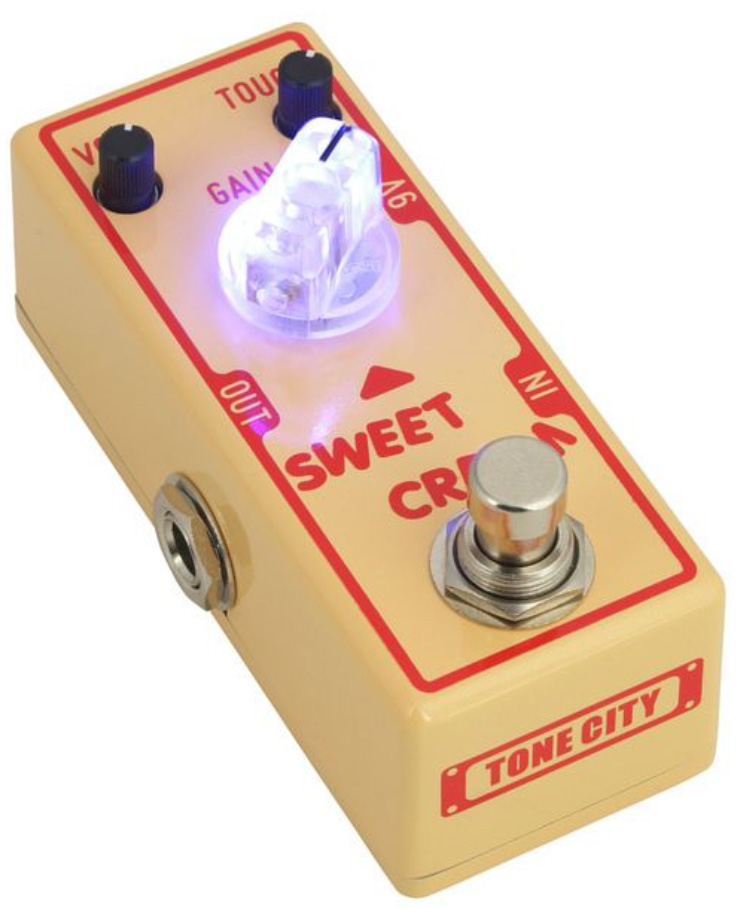 Tone City Audio Sweet Cream Overdrive T-m Mini - Pedal overdrive / distorsión / fuzz - Variation 1