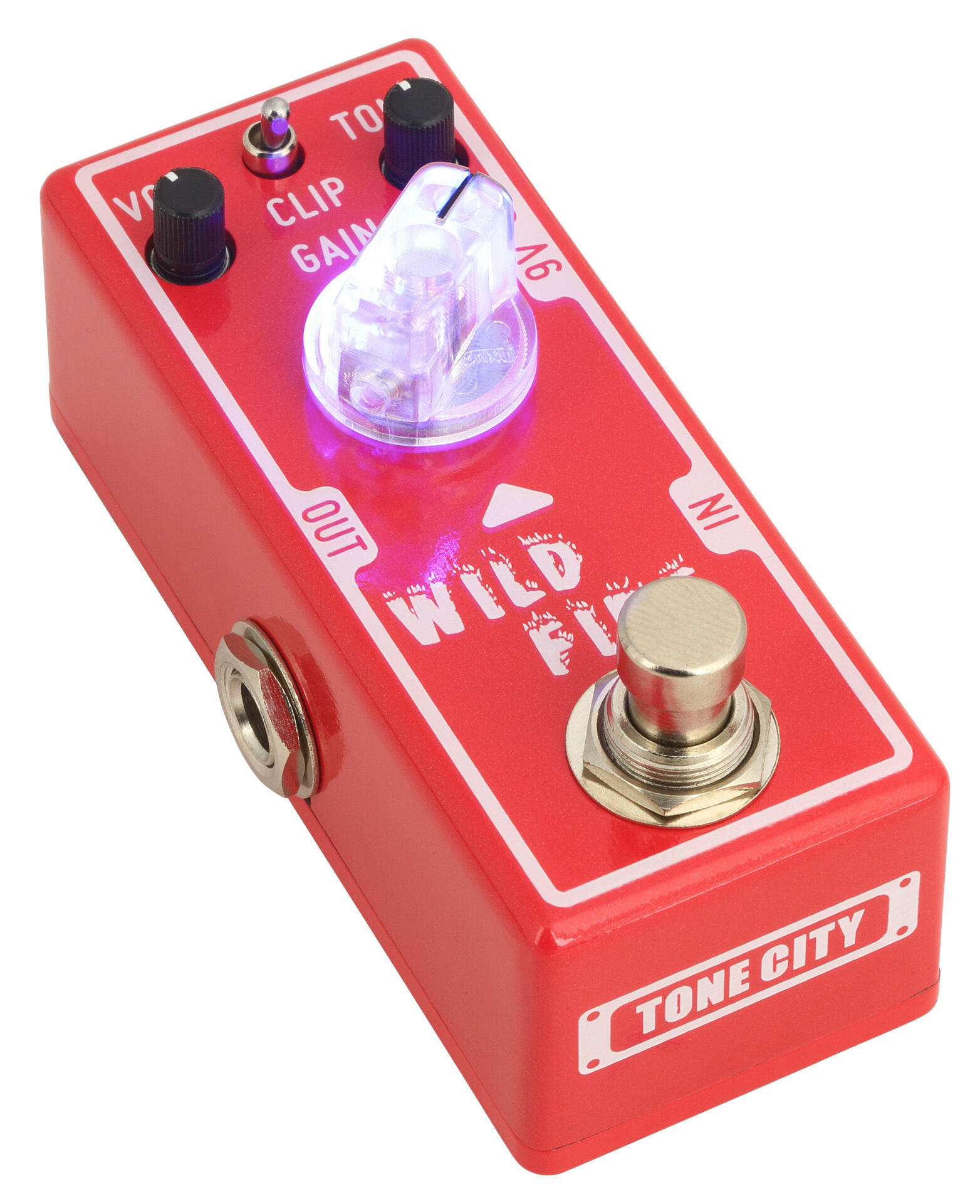 Tone City Audio Wild Fire Distortion T-m Mini - Pedal overdrive / distorsión / fuzz - Variation 1