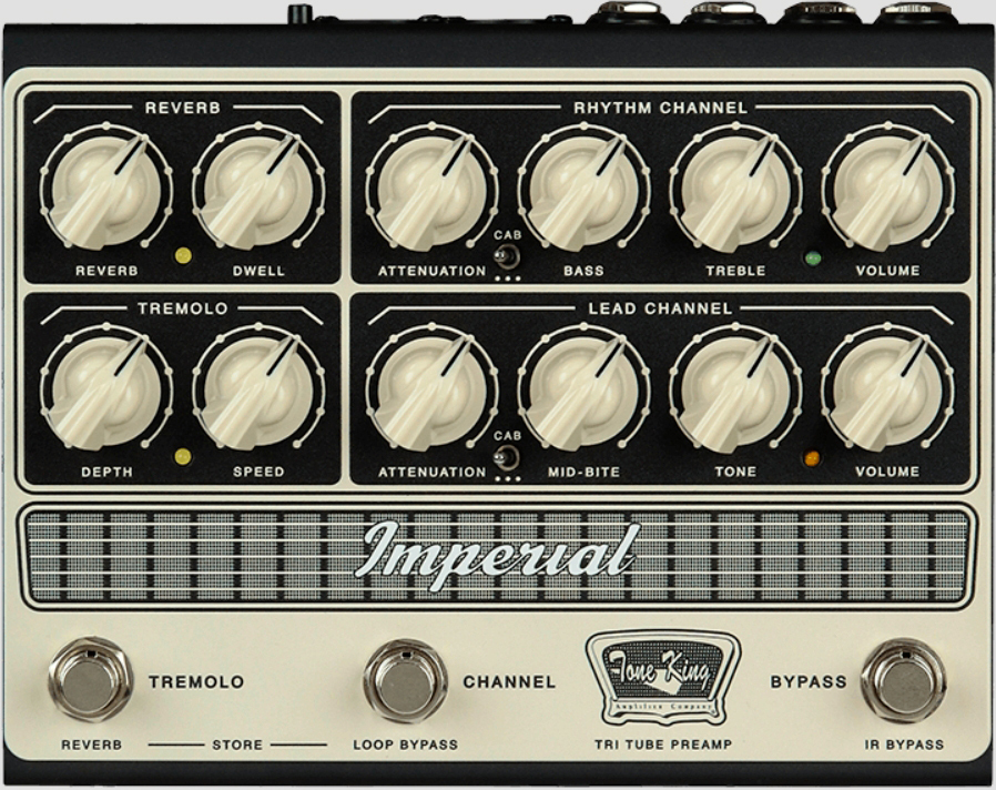 Tone King Imperial Preamp - Preamplificador rack para guitarra eléctrica - Main picture