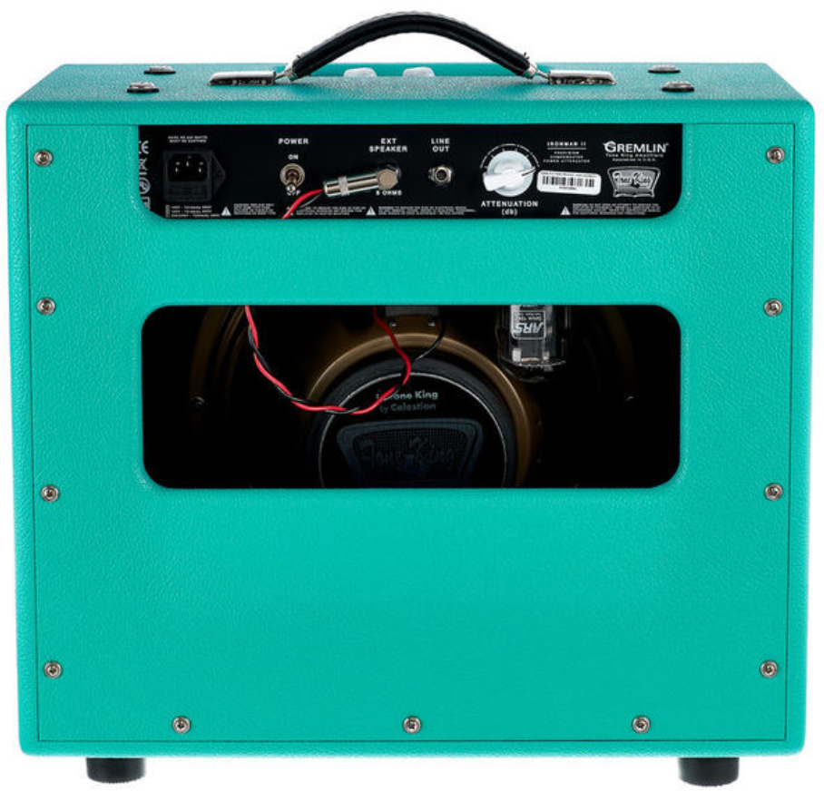 Tone King Gremlin Combo 5w 1x12 Turquoise - Combo amplificador para guitarra eléctrica - Variation 1