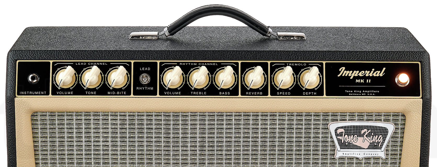 Tone King Imperial Mk Ii Head 20w Black - Cabezal para guitarra eléctrica - Variation 3