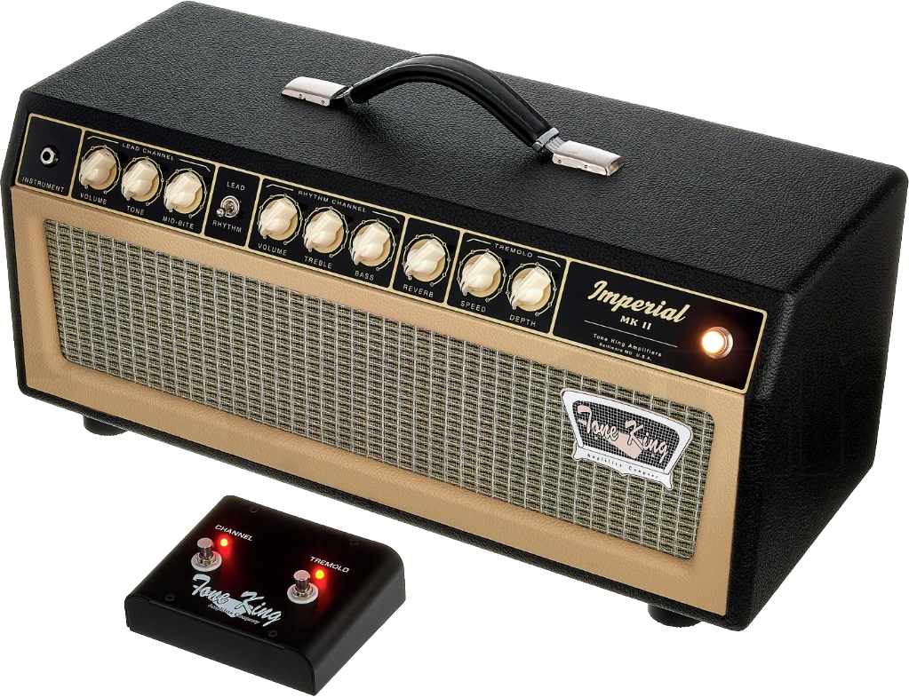 Tone King Imperial Mk Ii Head 20w Black - Cabezal para guitarra eléctrica - Variation 5